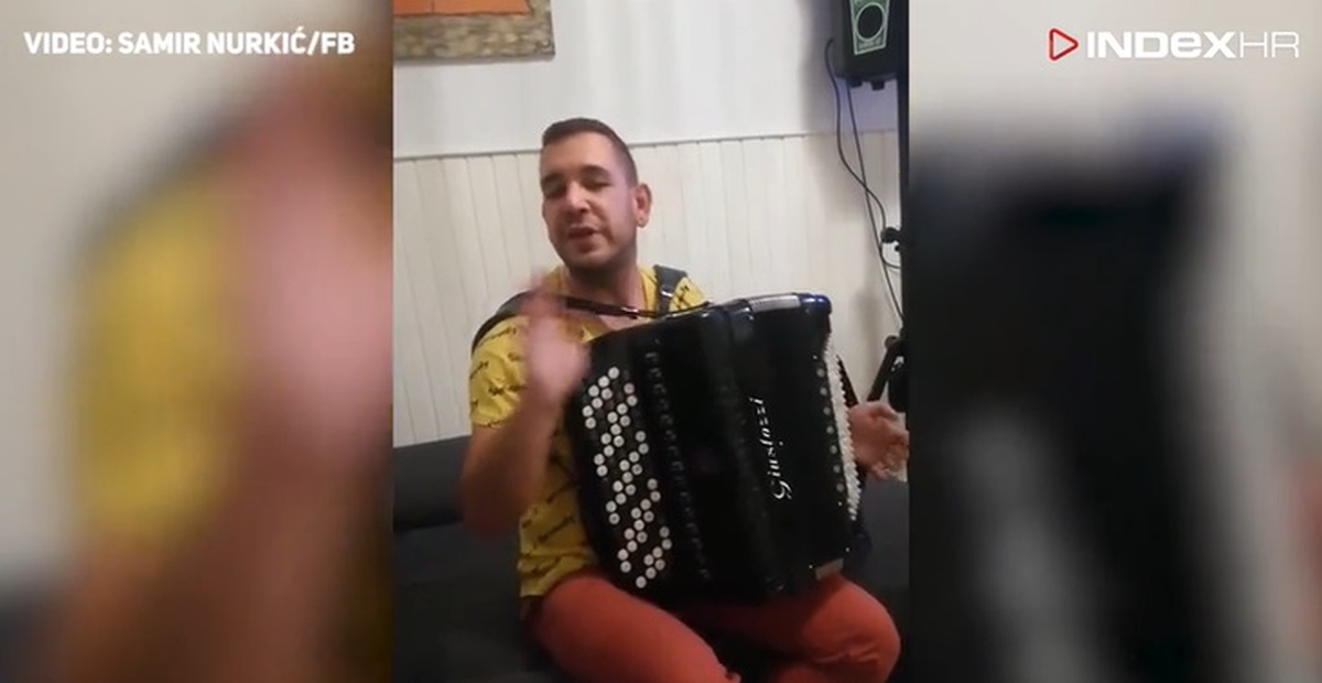 Harmonikaš zasvirao "Lambadu" u stilu naroda bivše Juge, počeo je s Hrvatima...