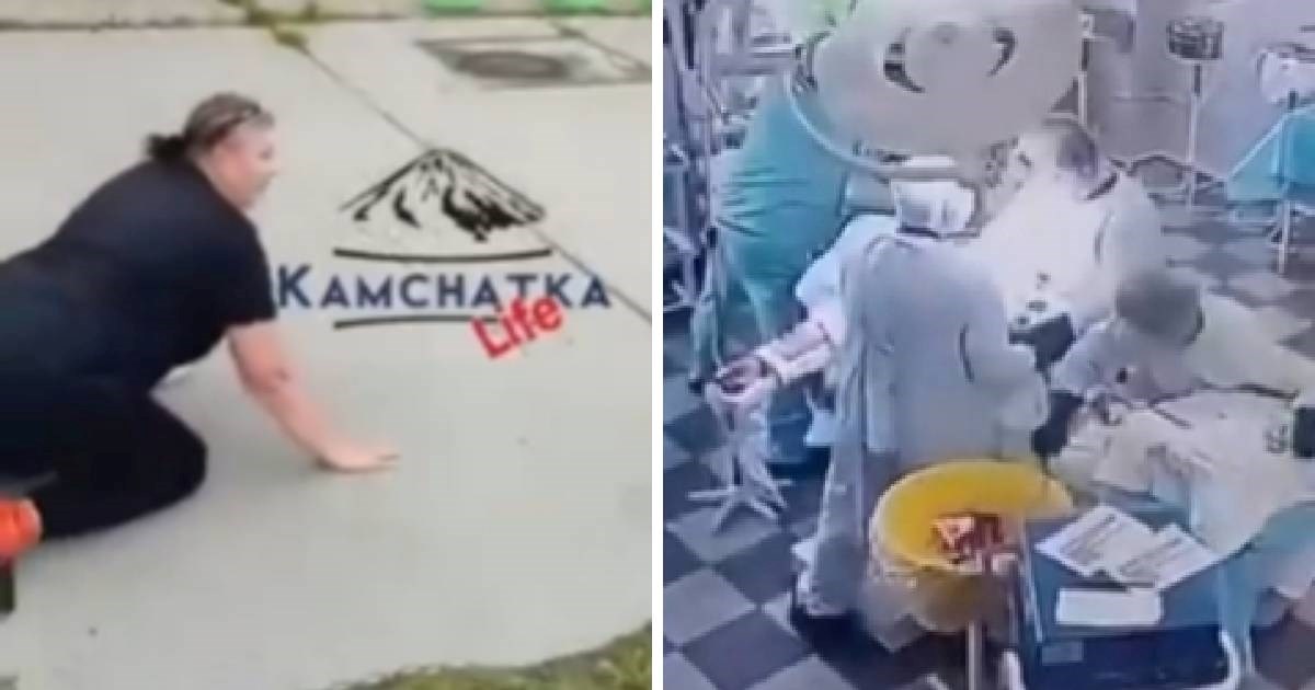 VIDEO Šire se snimke trenutka potresa na Kamčatki. Kirurge uhvatio usred operacije