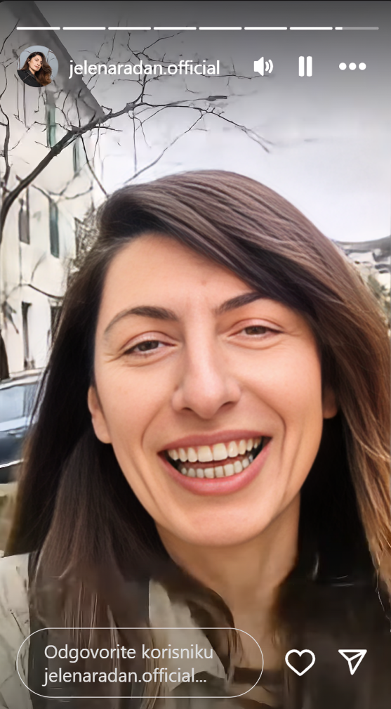 Jelena Radan javila se uoči nastupa: Jel postoji išta drugo u životu osim Dore?