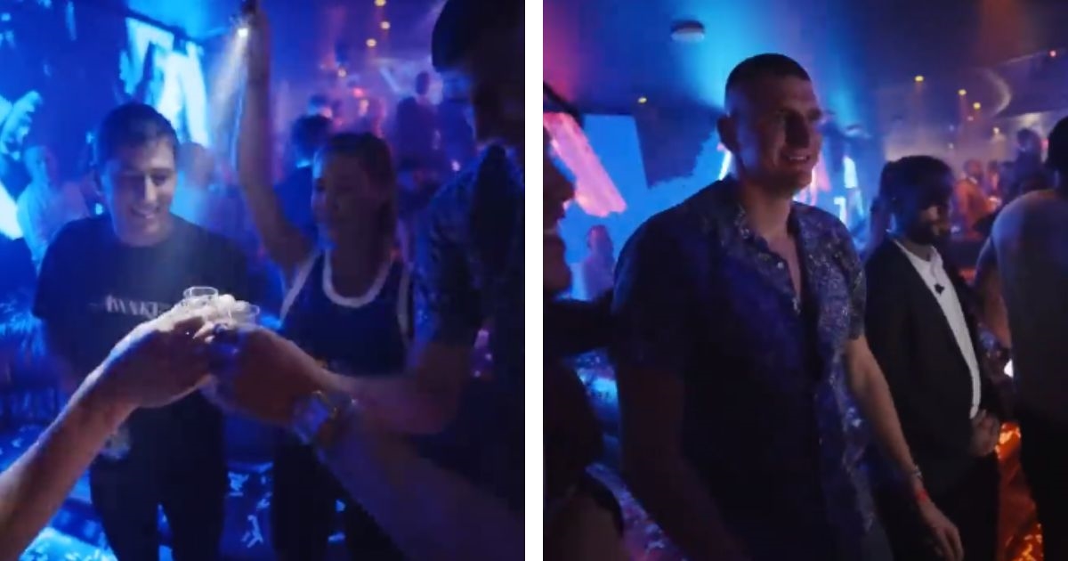 Pogledajte kako Jokić i suigrači piju rakiju u Vegasu