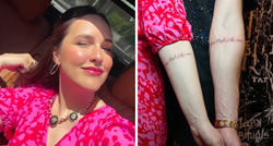 Lana Jurčević tetovirala neobično ime svoje kćeri. Pogledajte kako se beba zove