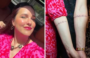 Lana Jurčević tetovirala neobično ime svoje kćeri. Pogledajte kako se beba zove