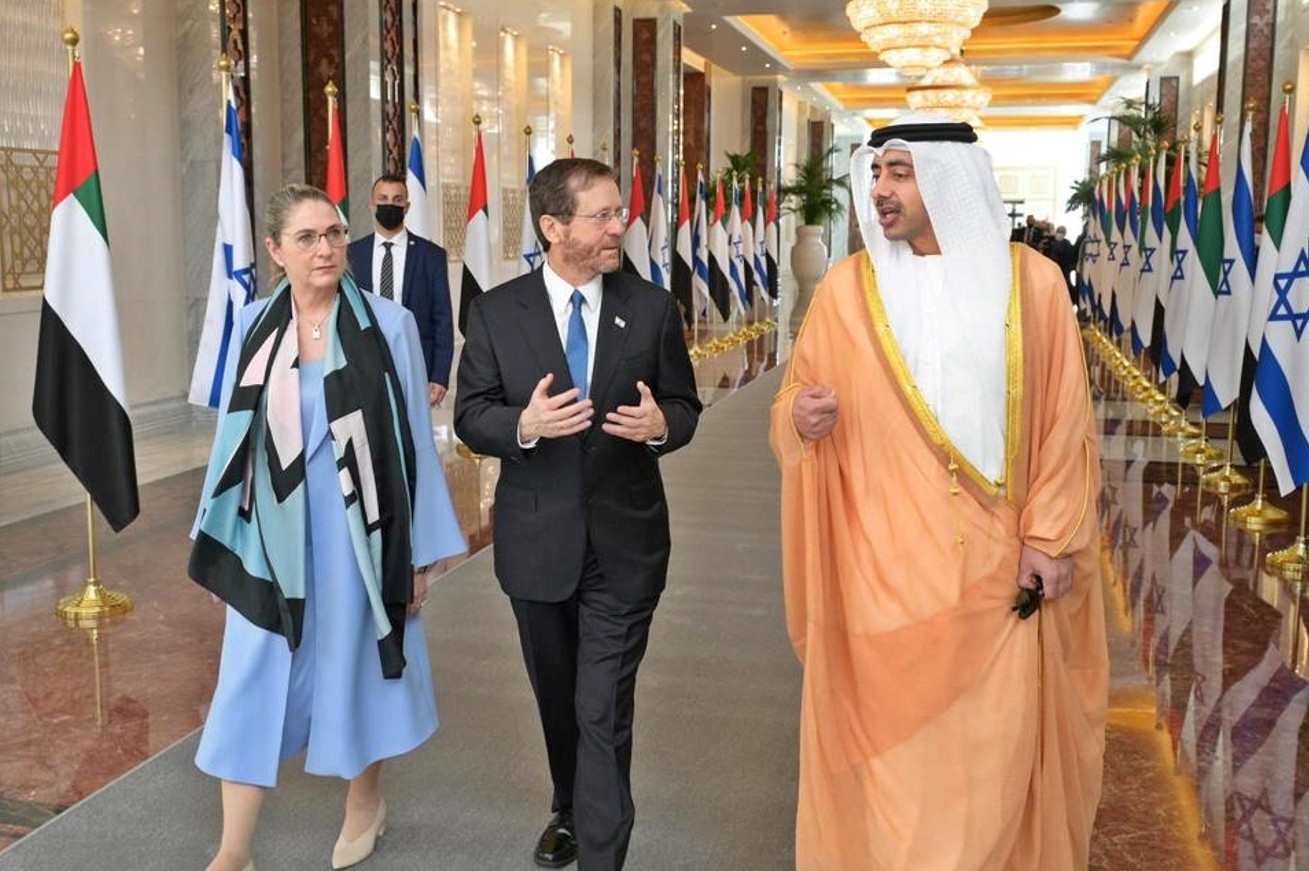 Izraelski predsjednik u povijesnom posjetu UAE-u