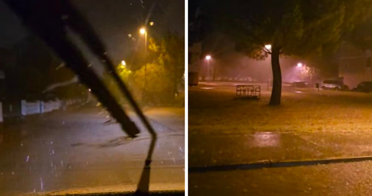 VIDEO Oluja u Istri, padala tuča. Velika promjena u cijeloj zemlji, evo što nas čeka