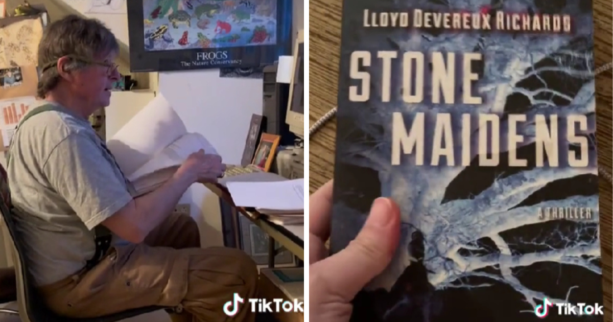 Pisao knjigu 14 godina i nitko je nije čitao. Onda je njegova kći objavila TikTok