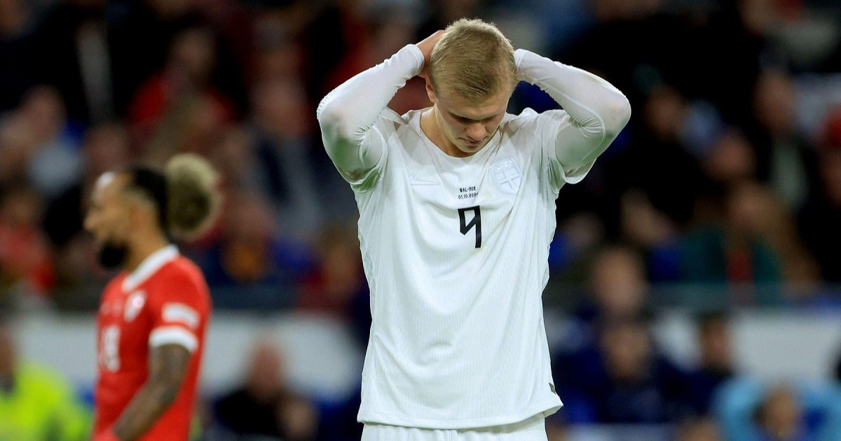 As: Haaland je ipak samo čovjek