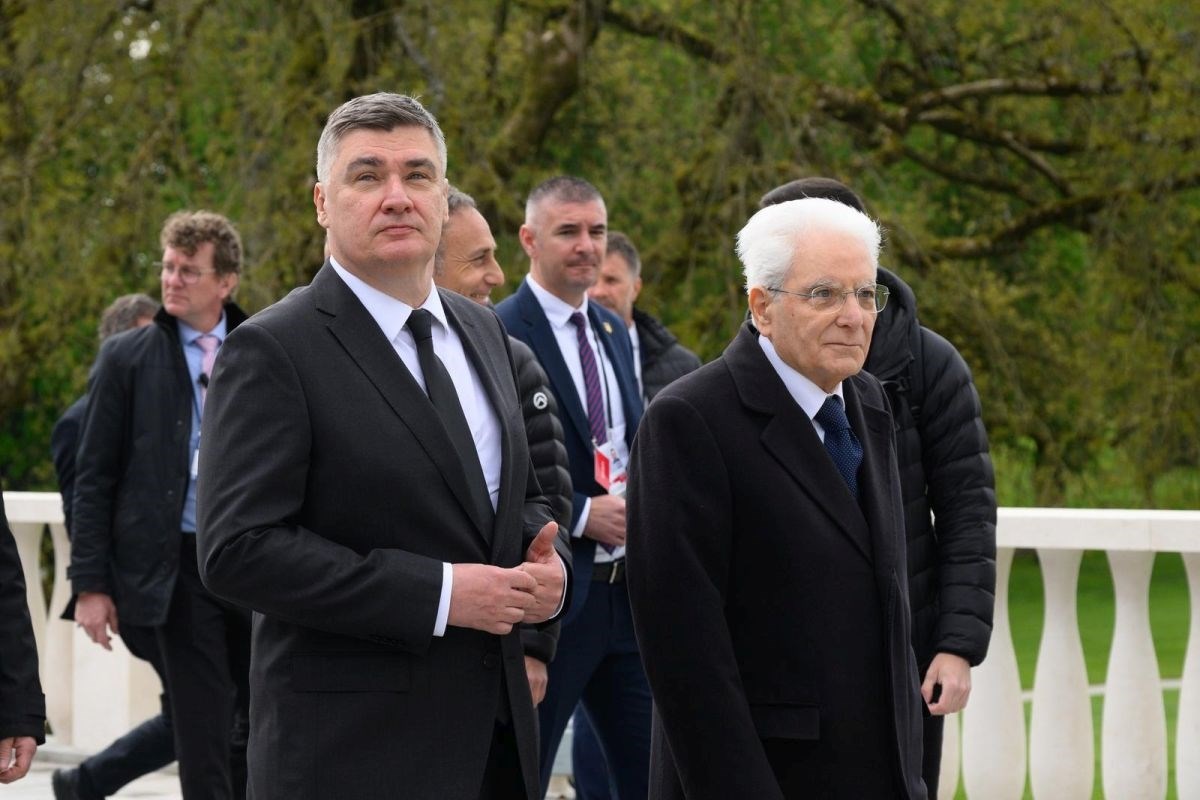 Talijanski predsjednik u Zagrebu, razgovarao s Milanovićem o EU i Ukrajini