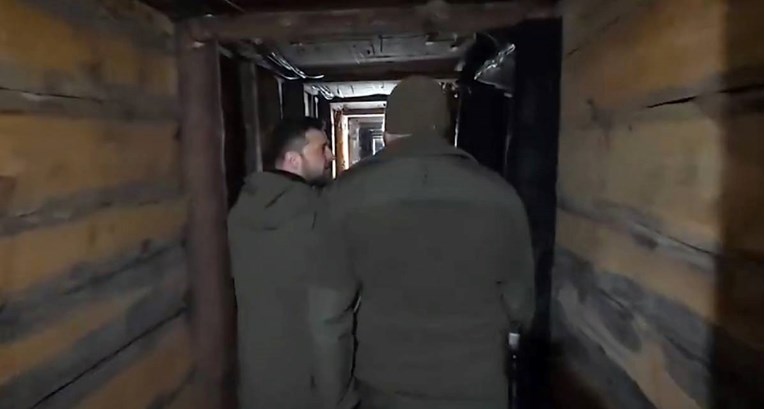 Zelenski posjetio najopasniji dio fronte, pogledajte snimku