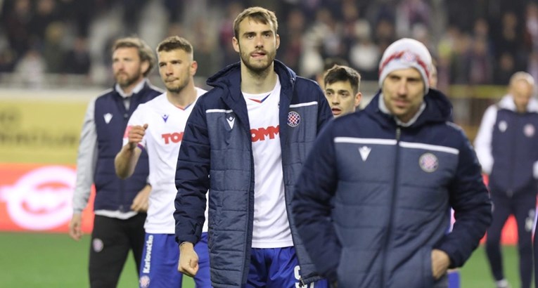 Operiran Hajdukov stoper. Neće ga biti još tri mjeseca
