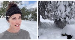 Milijuni pregleda: TikTok pun snimki iz snijegom zatrpane Kalifornije