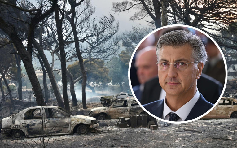 Oglasio se Plenković: "Zahvaljujem vatrogascima i svima koji su gasili požar"