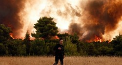 Golemi požar kod Atene izvan kontrole, u 5 ujutro evakuirali ljude