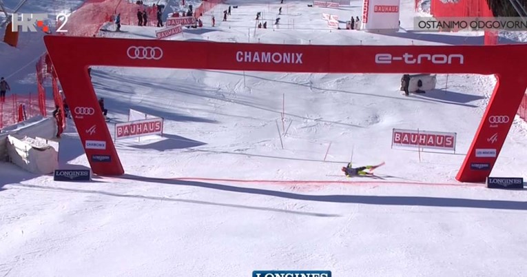 Zubčić pao na ulasku u cilj i osvojio 25. mjesto u slalomu
