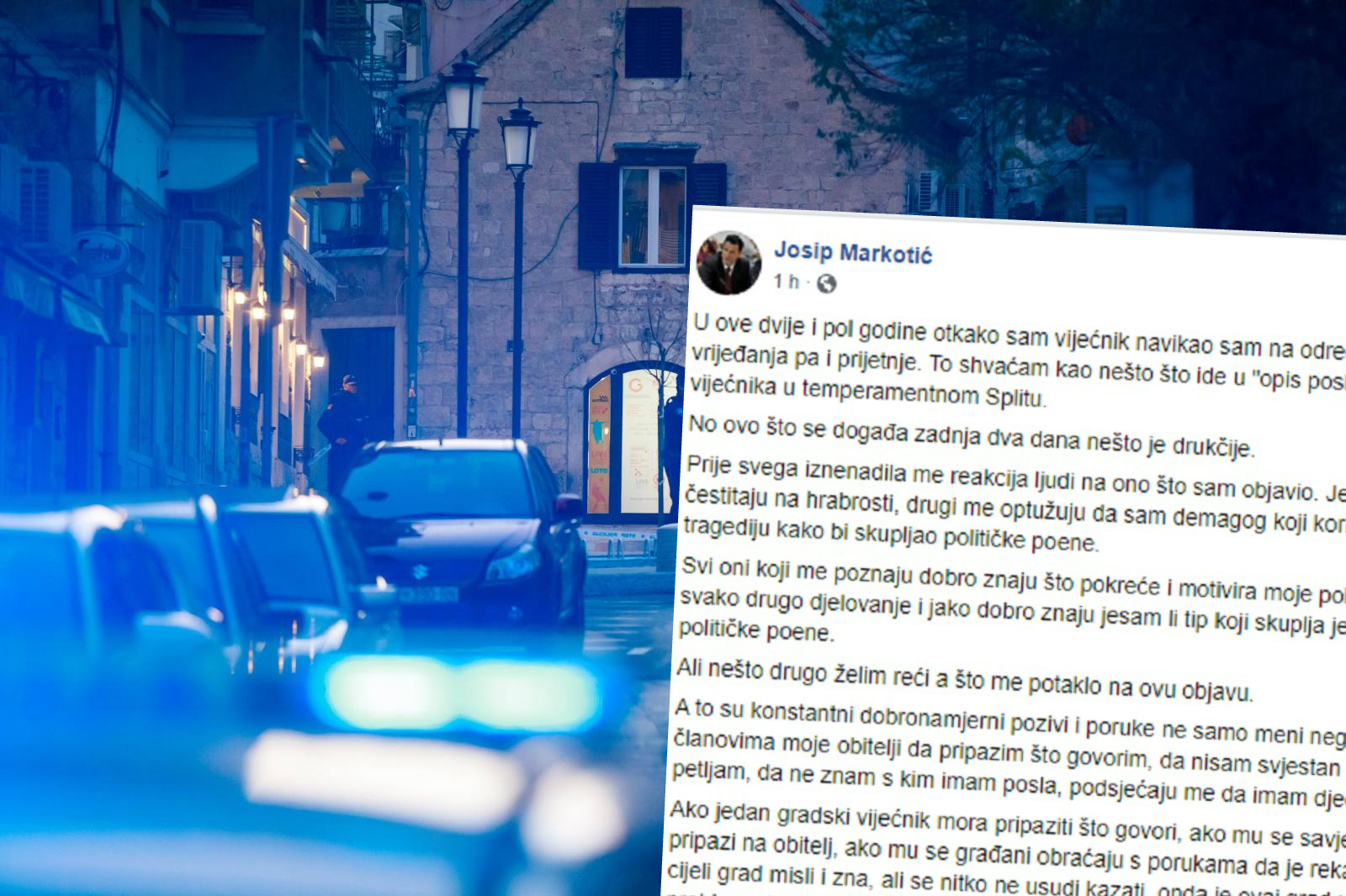 Splitski vijećnik rekao da su ubijeni bili dileri: "Ljudi mi pišu da imam djecu"