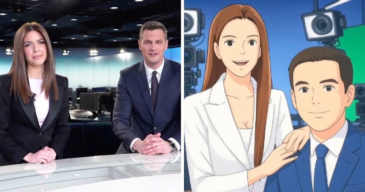 Voditelji Dnevnika Nove TV pridružili su se viralnom trendu i nasmijali pratitelje