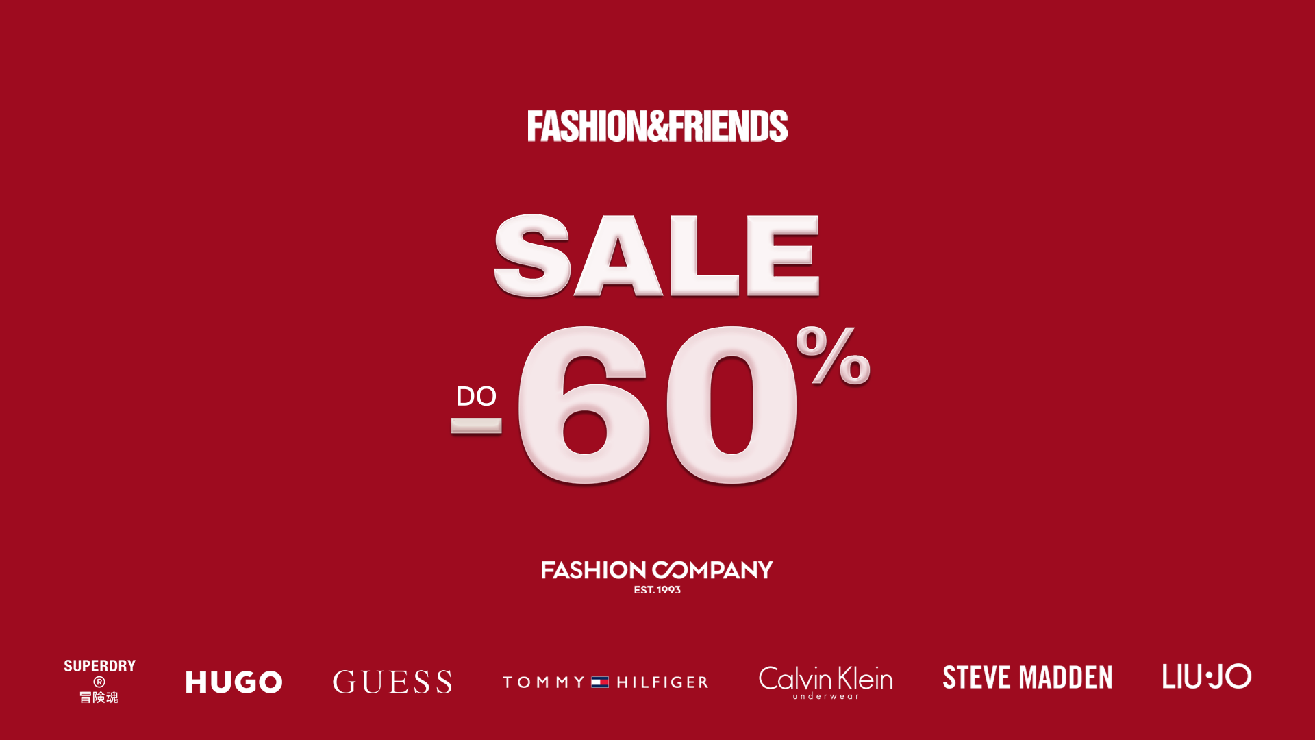 Fashion&Friends i Fashion Company donose novi krug sniženja: Popusti do 60%