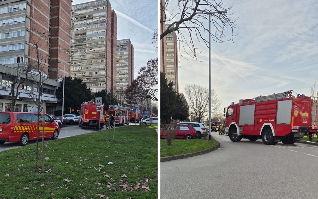 Manji požar u stanu na zagrebačkoj Savici, vatrogasci ga brzo ugasili