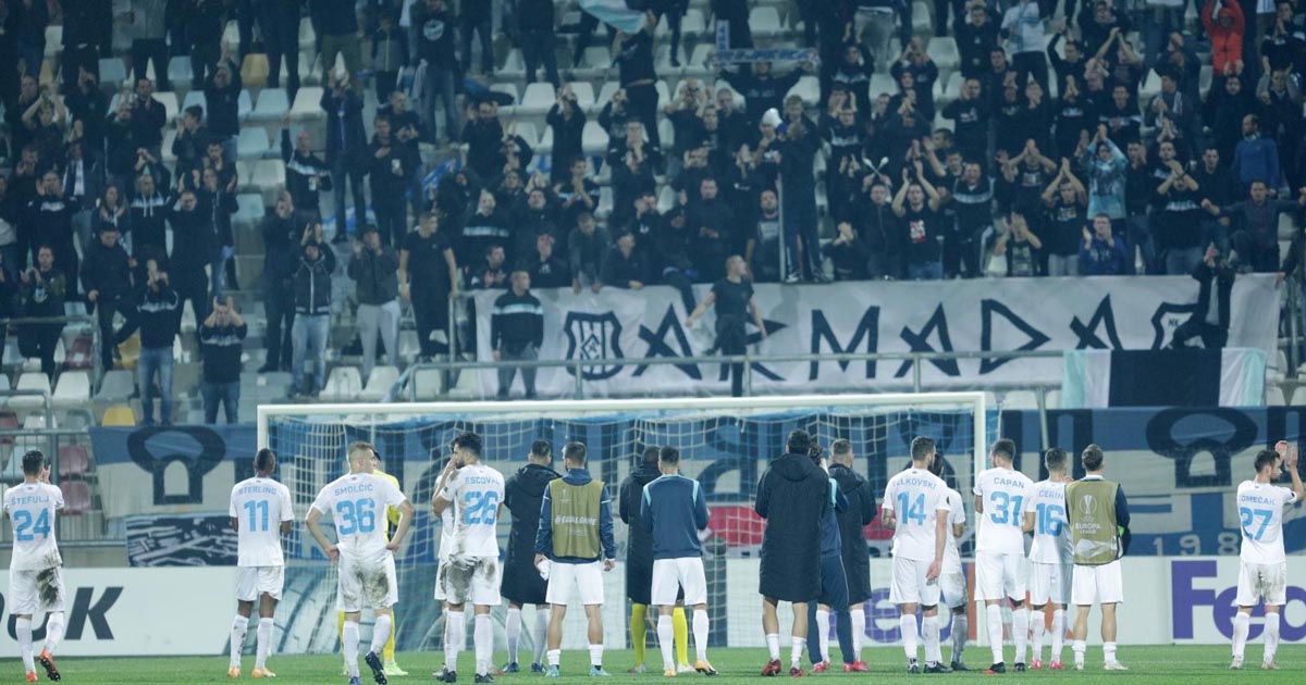 Ovako lideri Primere slave gol na Rujevici. To je dokaz kako igra europska Rijeka