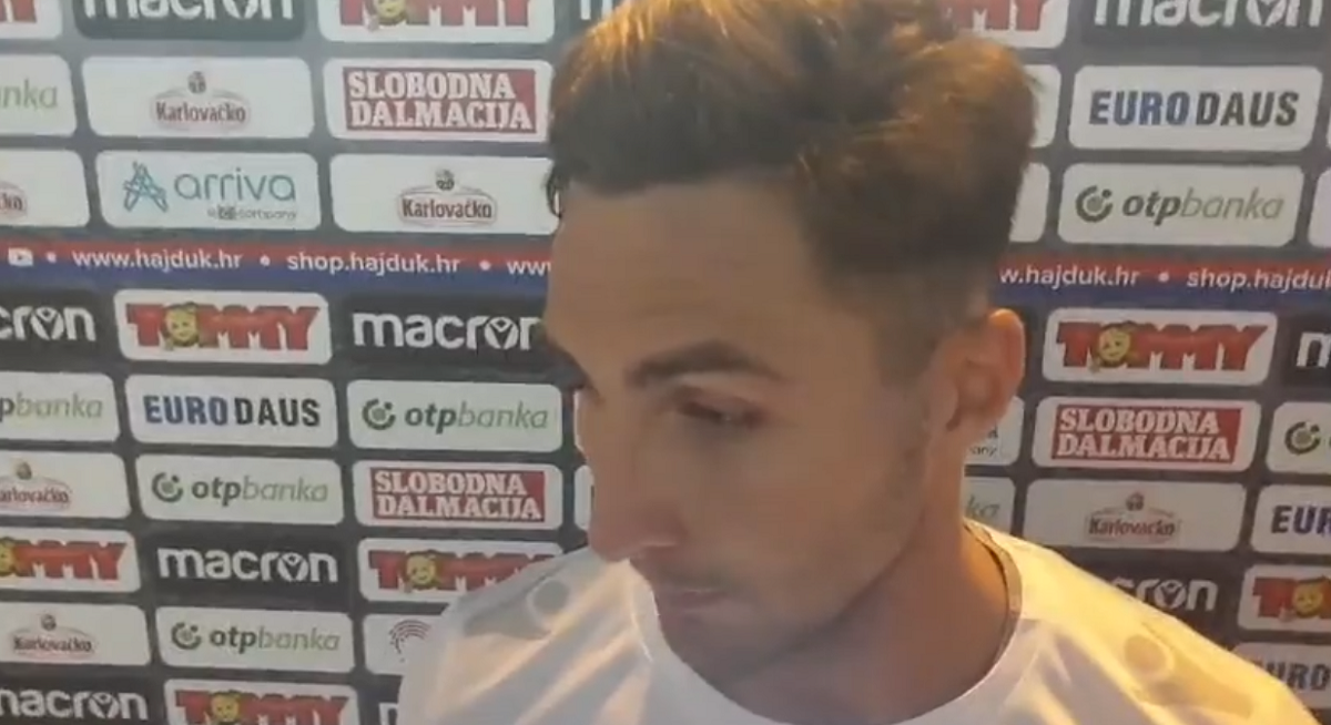 VIDEO Hajdukovo pojačanje iz Milana: Današnji gol posvećujem svojoj majci