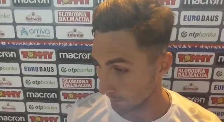 VIDEO Hajdukovo pojačanje iz Milana: Današnji gol posvećujem svojoj majci
