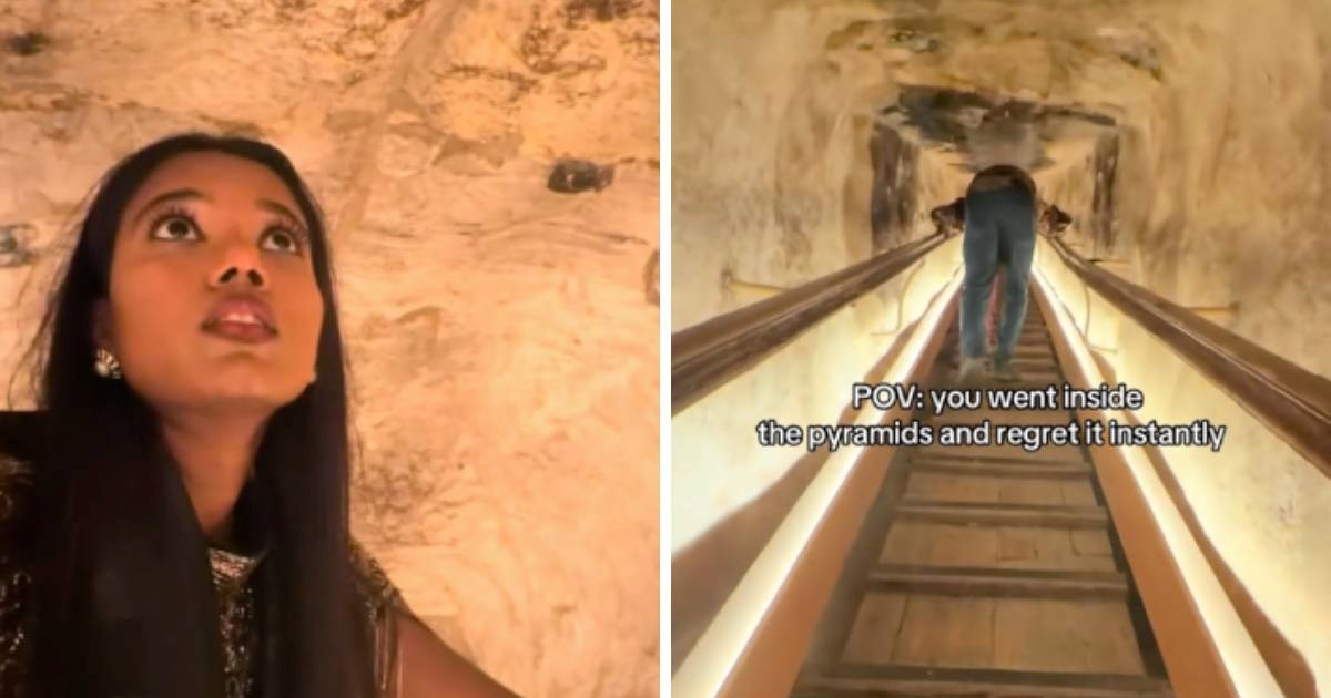 Posjet piramidi pretvorio se u noćnu moru, požalila je čim je ušla