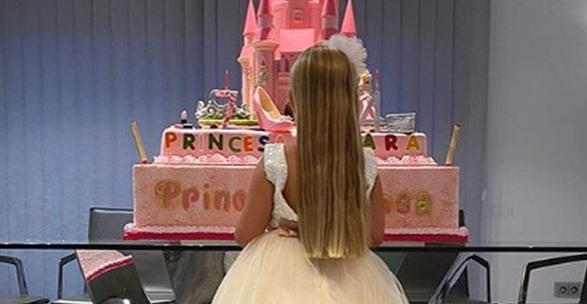 Rakitić objavio fotke s rođendana 7-godišnje kćeri i pokazao tortu kao iz bajke