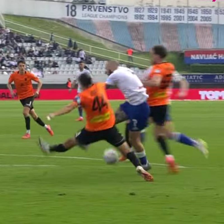 VIDEO Je li Hajduk oštećen za penal protiv Šibenika?