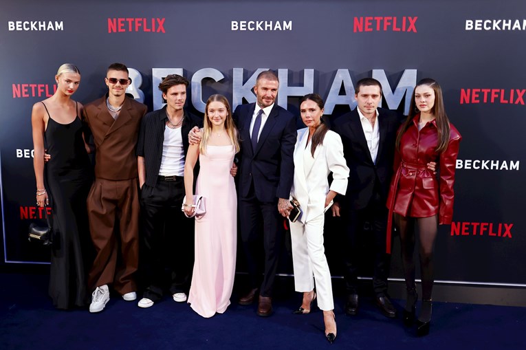 David Beckham poveo obitelj na premijeru dokumentarca o svom životu