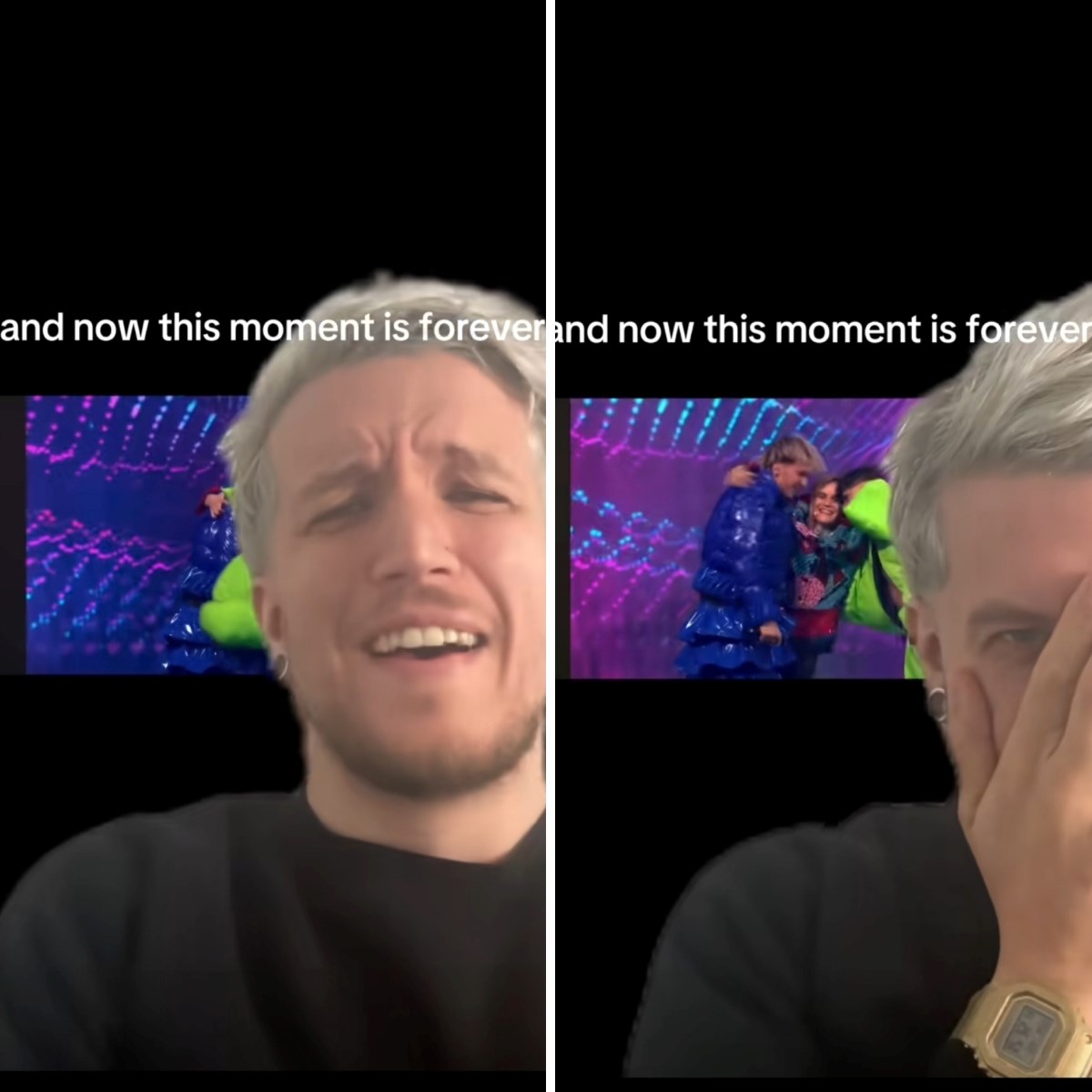 Baby Lasagna komentirao čudnu scenu s voditeljicom na Eurosongu: Nismo znali što radi
