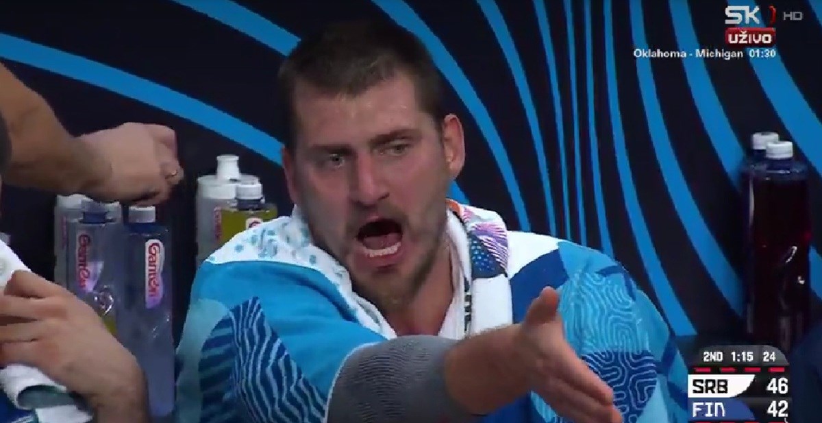 Srbija šokirana, Jokić bijesan. Pogledajte što je vikao na klupi