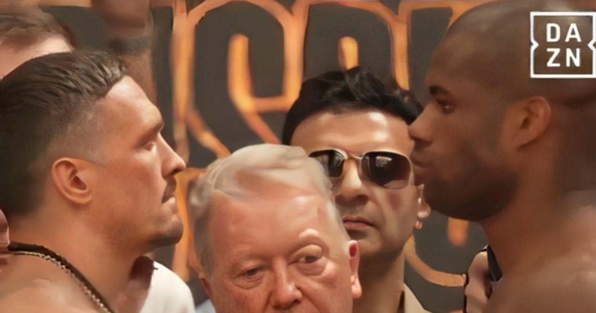 VIDEO Usik i Dubois se izvagali prije meča. Ukrajinac nikad teži