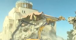 VIDEO Azerbajdžan uništio zgradu armenskog parlamenta Nagorno Karabaha