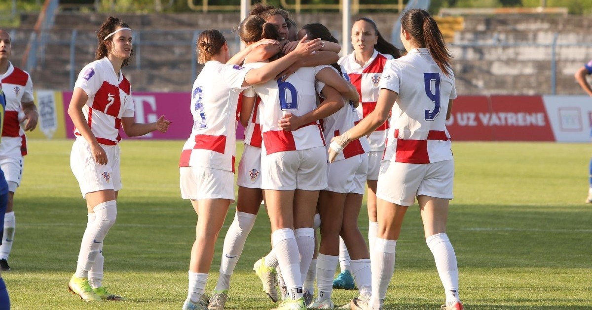 Hrvatske nogometašice prekinule niz od devet uzastopnih utakmica bez pobjede