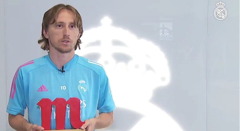 Luka Modrić je proglašen za najboljeg Realovog igrača ove sezone