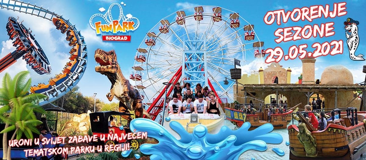 Fun Park Biograd otvara sezonu 29. i 30. 5. 2021. uz brojna iznenađenja i nagrade