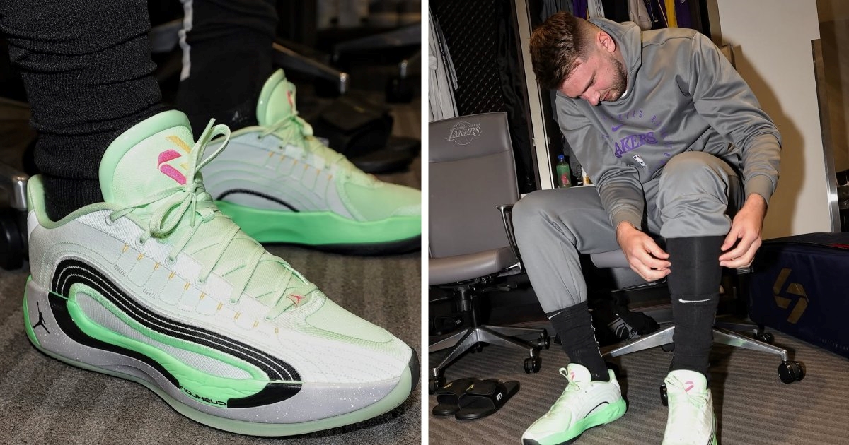 Luka Dončić pokazao nove Jordan tenisice s osobnim pečatom