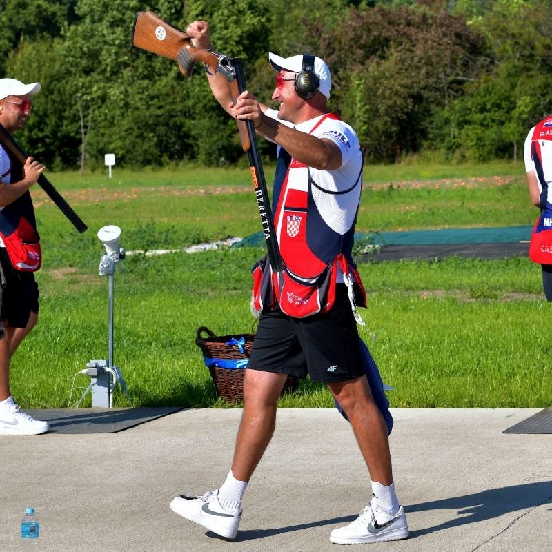 Hrvatska osvojila srebro na Europskom prvenstvu u trapu