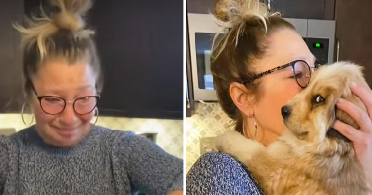 15 milijuna pregleda na TikToku: Žena počela plakati od sreće kada je dobila psa