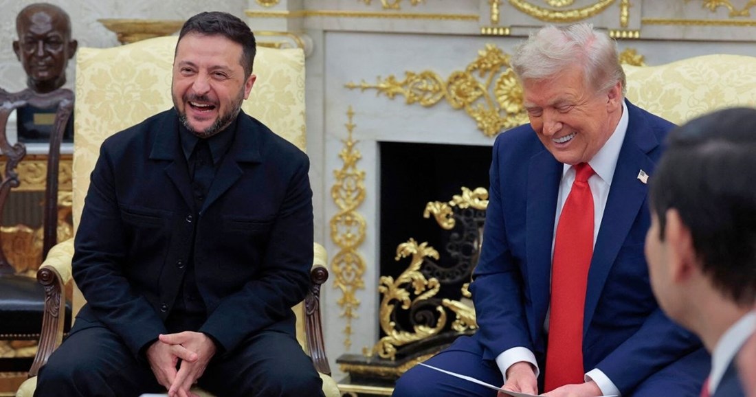 Zelenski poručio Trumpovom novinaru: U istom si odijelu. Ja sam se presvukao, ti nisi