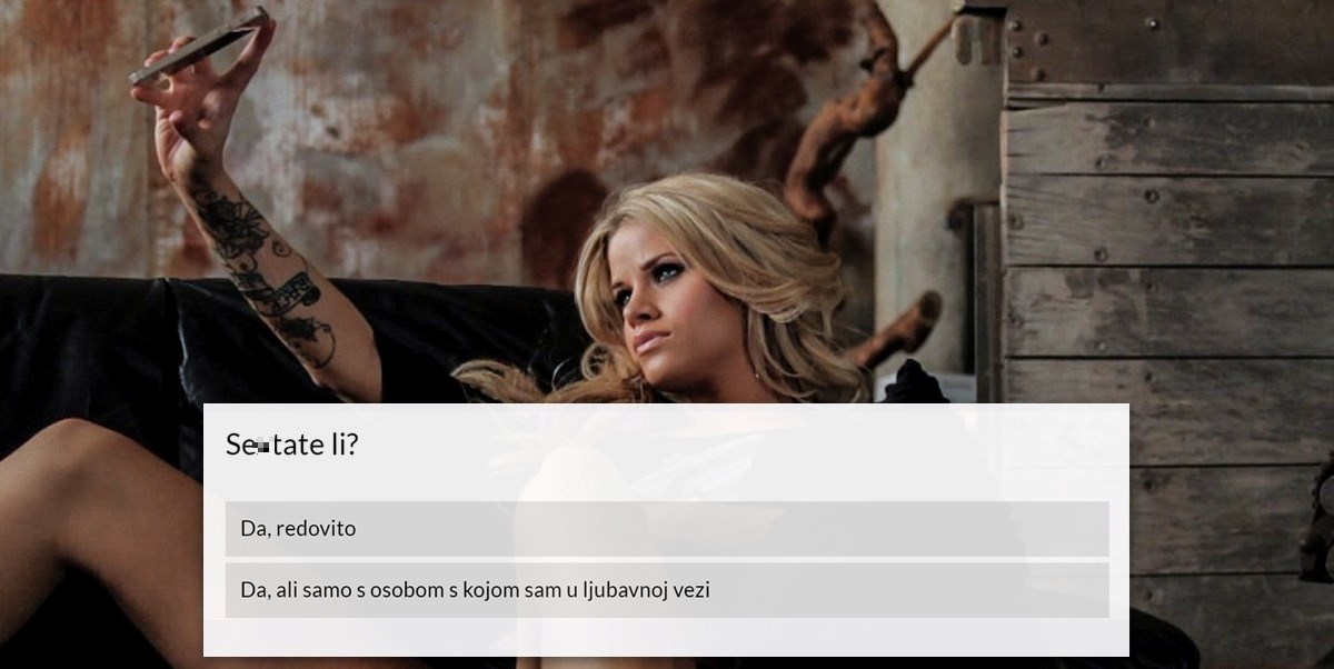 ANKETA Budite iskreni: Jeste li ikad slali vruće poruke drugoj osobi?