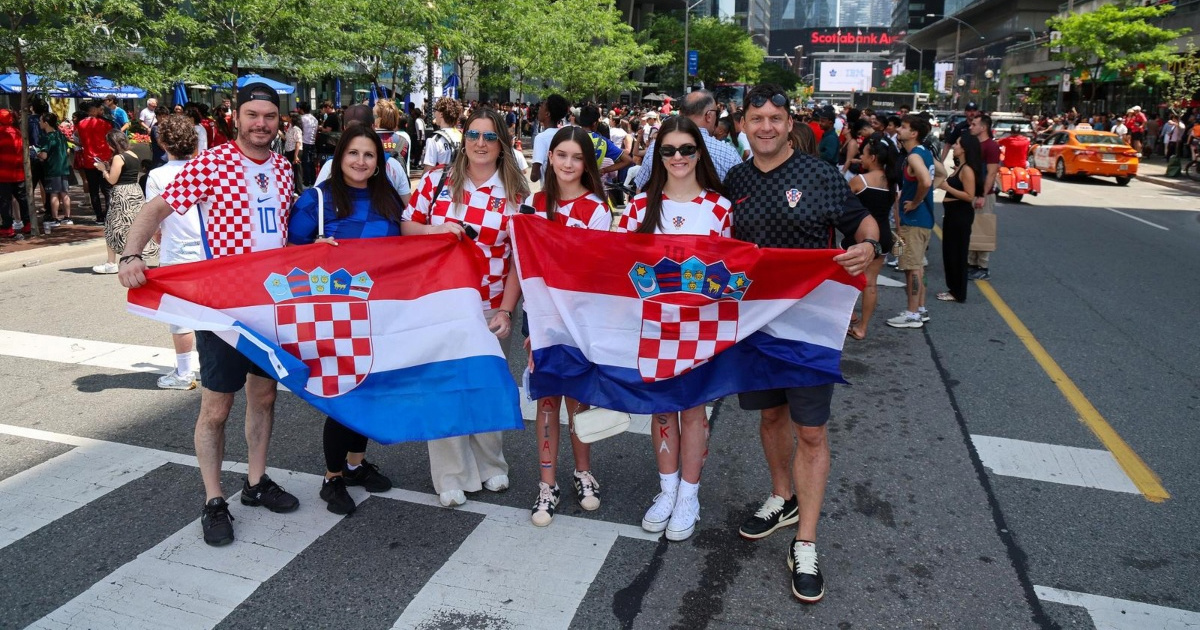 FOTO Hrvatski navijači optimistični uoči tekme: "Sve može, samo da ne bude penala"
