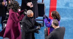Tviteraše oduševio neočekivan pozdrav Michelle Obame i Kamale Harris