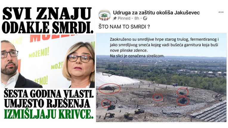Šef zagrebačkog HDZ-a: Grad smrdi, a Tomašević i Benčić izmišljaju krivce