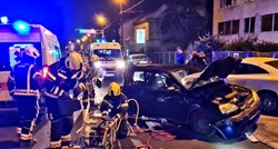 Vatrogasci objavili fotografije teške nesreće u Zagrebu. Rezali lim da spase ljude