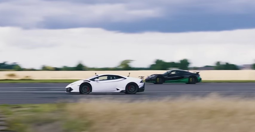 VIDEO Bilo je tijesno: Nevera u utrci protiv tuniranog Lamborghinija