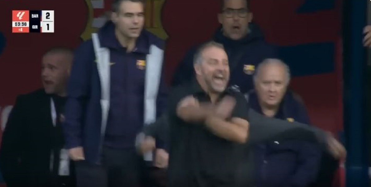 Flicku prijeti velika kazna. Pogledajte kako je slavio gol Barcelone