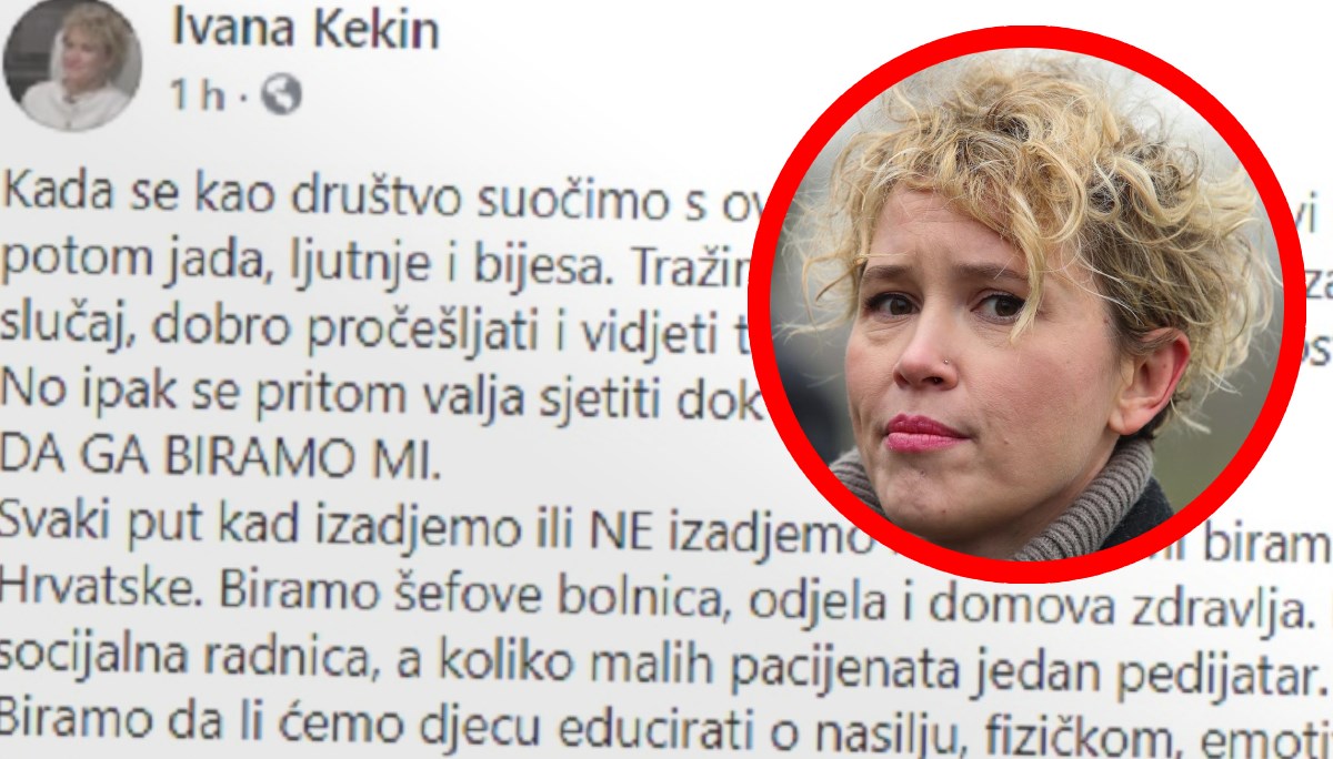 Ivana Kekin: Odgovornost je na nama. Mi smo taj sustav na koji vrištimo