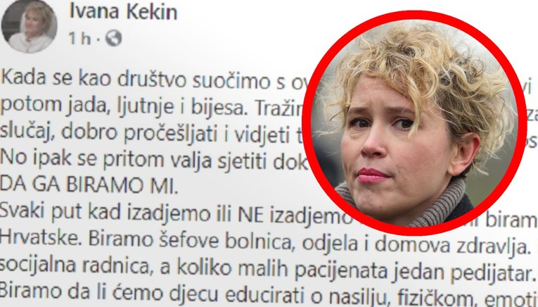 Ivana Kekin: Odgovornost je na nama. Mi smo taj sustav na koji vrištimo