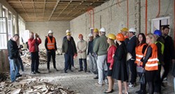 Vijećnici Sisačko-moslavačke županije obišli gradilišta obnove od potresa