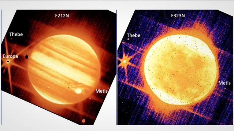 Objavljene nikad viđene snimke Jupitera s teleskopa James Webb